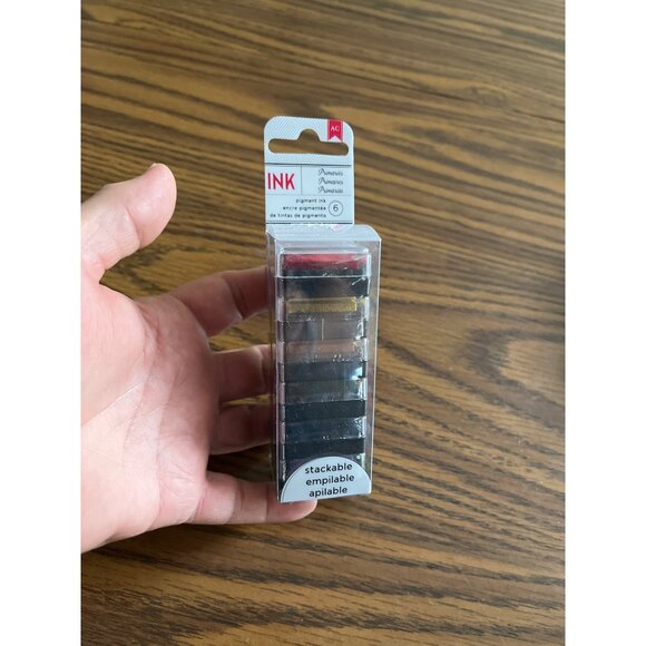 American Crafts Primaries AC stackable pigment ink pads NWT - Picture 1 of 6